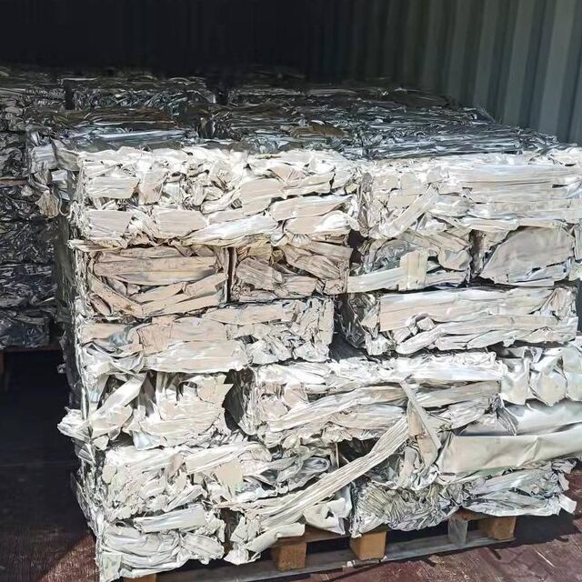Lingote de chatarra de aluminio reciclado de alta pureza