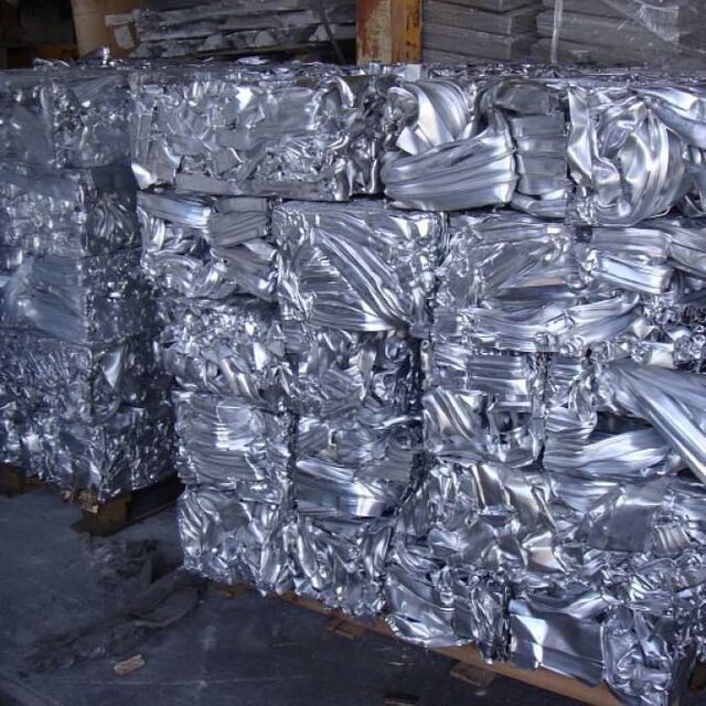 Lingote de chatarra de aluminio reciclado de alta pureza