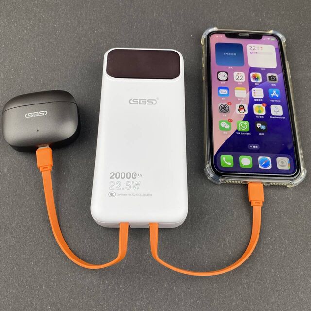 Batterie Externe 20000mAh Haute Capacité avec Charge Rapide à Prix Direct Usine