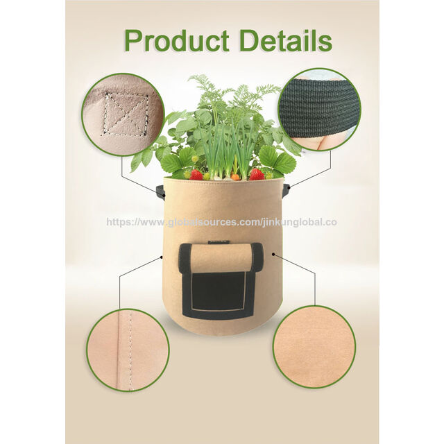 Beautiful planting bags that promote root growth