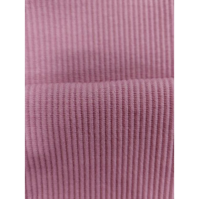 Langarmshirt für Mädchen, Rippstrick 95% Baumwolle 5% Elastan