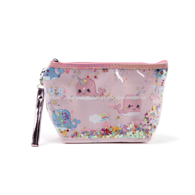 Kosmetiktasche aus PVC, Münzfach, Geldbörse, Transparent, Wasserdicht, Werbeartikel, Make-up-Tasche
