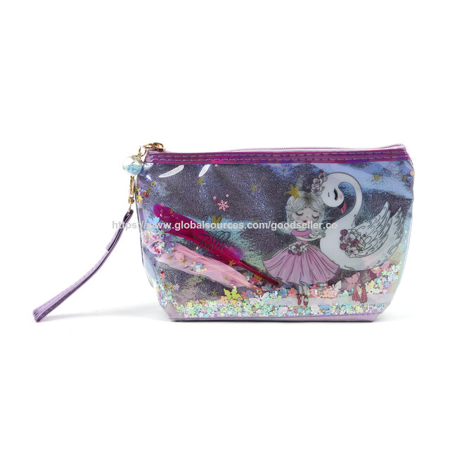 Kosmetiktasche aus PVC, Münzfach, Geldbörse, Transparent, Wasserdicht, Werbeartikel, Make-up-Tasche