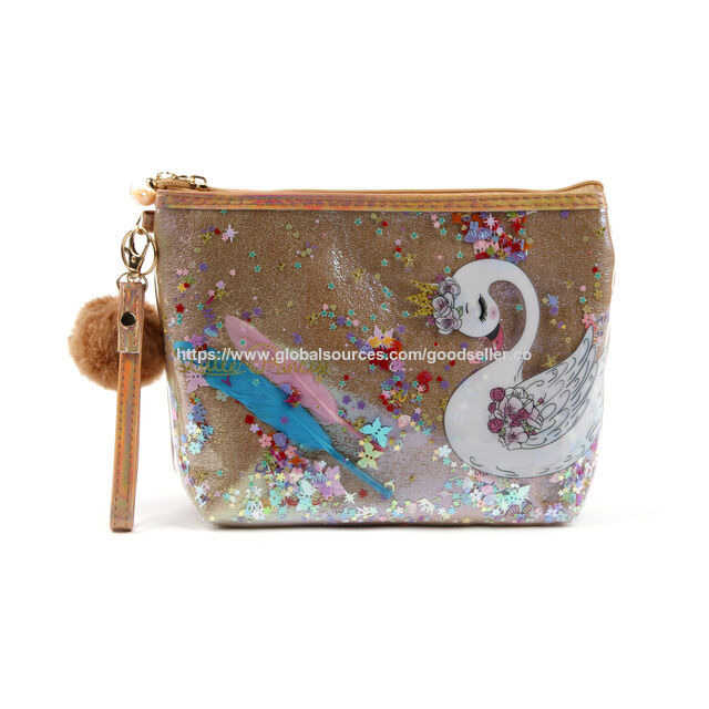 Kosmetiktasche aus PVC, Münzfach, Geldbörse, Transparent, Wasserdicht, Werbeartikel, Make-up-Tasche