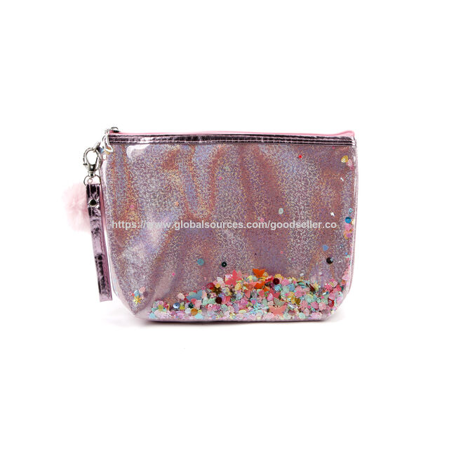 Kosmetiktasche aus PVC, Münzfach, Geldbörse, Transparent, Wasserdicht, Werbeartikel, Make-up-Tasche