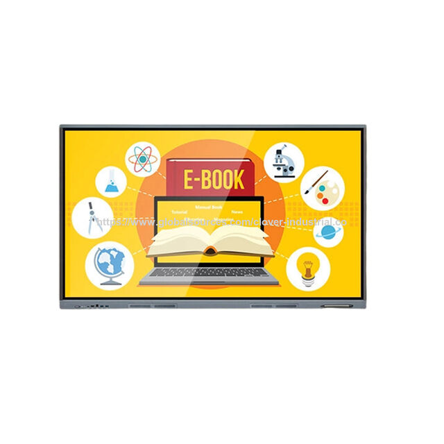 لوحة بيضاء تفاعلية إلكترونية بنظام Android 14، مقاس 75 بوصة، V100، ذاكرة وصول عشوائي 4 جيجابايت + ذاكرة تخزين 64 جيجابايت، كاميرا 24 وات، 8 أزرار وظائف