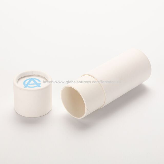 Tubes en papier à prix d'usine avec logo et design personnalisés, tubes d'emballage en papier couché pour cosmétiques, soins de la peau et crème pour les yeux
