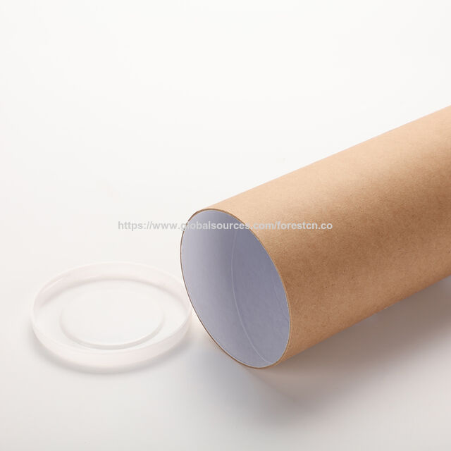 Tubes en papier à prix d'usine avec logo et design personnalisés, tubes d'emballage en papier couché pour cosmétiques, soins de la peau et crème pour les yeux