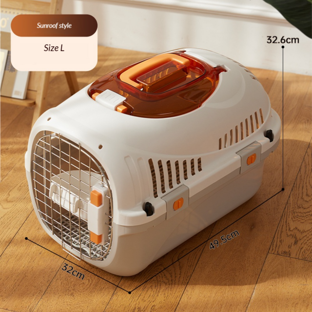 Cage de transport pour animaux de compagnie type flight case