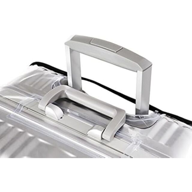 Funda de Equipaje Impermeable de PVC Transparente - Ajuste Universal para Maletas de 20-30 Pulgadas, Protector Duradero para Equipaje con Ruedas