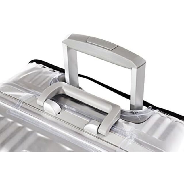 Funda de Equipaje Impermeable de PVC Transparente - Ajuste Universal para Maletas de 20-30 Pulgadas, Protector Duradero para Equipaje con Ruedas
