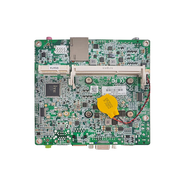 ELSKY 2026 Hersteller NANO9F Lüfterloses NANO ITX Motherboard mit J1900 Quad Core 1920*1080@60Hz LVDS