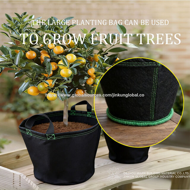 Beautiful planting bags that promote root growth