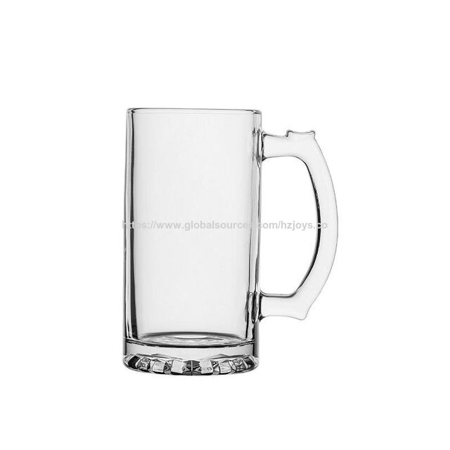Verre à Bière Artisanale Grande Capacité Design Créatif - Pichet à Bière Épais
