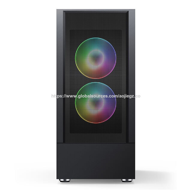 SAMA 3710 علبة كمبيوتر رائجة البيع بالجملة OEM خزانة ألعاب الكمبيوتر مع زجاج مقسّى Mid Tower