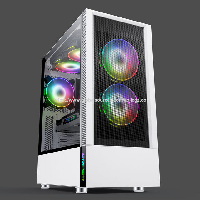 SAMA 3710 علبة كمبيوتر رائجة البيع بالجملة OEM خزانة ألعاب الكمبيوتر مع زجاج مقسّى Mid Tower