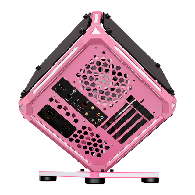 SAMA هيكل MATX جذاب، هيكل سريع للشركات الناشئة، هيكل كمبيوتر مكتبي بشريط إضاءة LED للألعاب