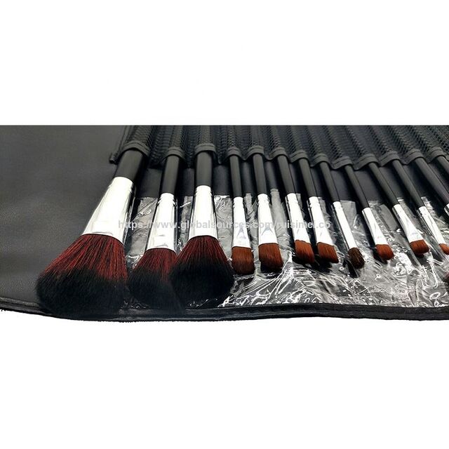 Top Heißverkauf Natürliche Haare Professionelle 20 STK Make-up Pinsel Set Reise Make-up Pinsel Kit mit Koffer