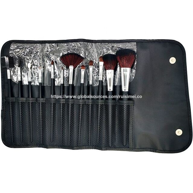 Top Heißverkauf Natürliche Haare Professionelle 20 STK Make-up Pinsel Set Reise Make-up Pinsel Kit mit Koffer