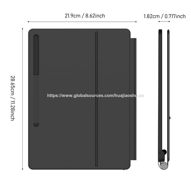 Housse de Clavier Flottante Multi-Angle avec Trackpad Haute Fréquence et Mode Dex pour Samsung Tab S10+ S9FE+ S9+ S8+ S7FE S7+