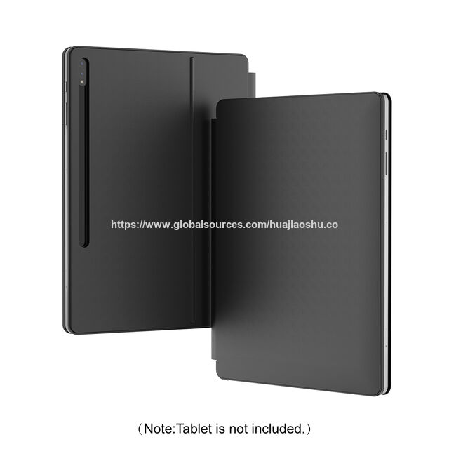 Prix de gros Clavier 12,4 pouces pour Samsung S10 Plus S9 Plus S7 FE, Fourniture directe du fabricant d'étui flottant mince