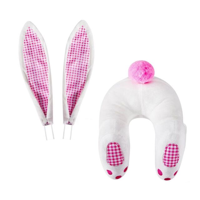 Couronnes de lapin de Pâques, couronnes décoratives de Pâques, produits prêts à l'emploi de l'usine pour les accessoires de centres commerciaux et de salons et pour accrocher au mur