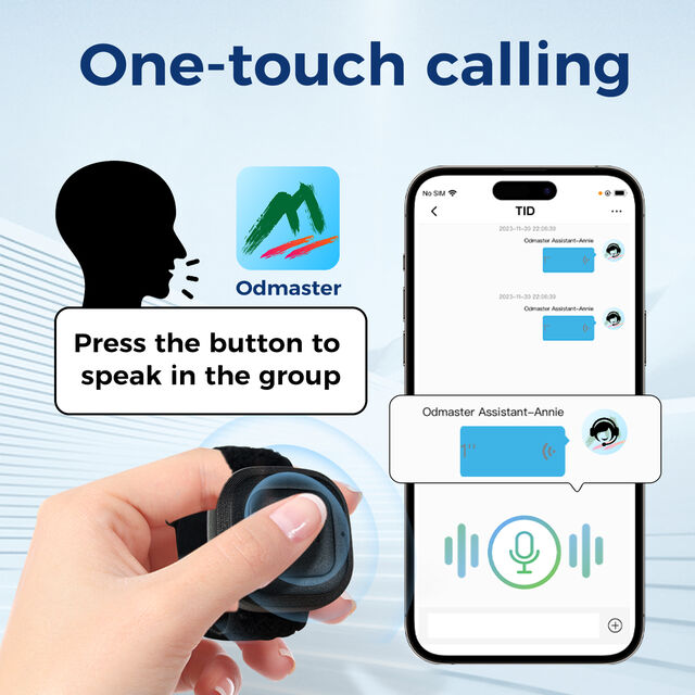 TIDRADIO Programador Inalámbrico para Radio Baofeng, Botón PTT Bluetooth Programable con MIC para TD-H3 Plus TD-H9
