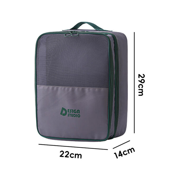 Schuhtasche mit individuellem Logo, große Kapazität, multifunktional, wasserdicht, staubdicht, tragbar für Reisen - Schuhaufbewahrungstaschen
