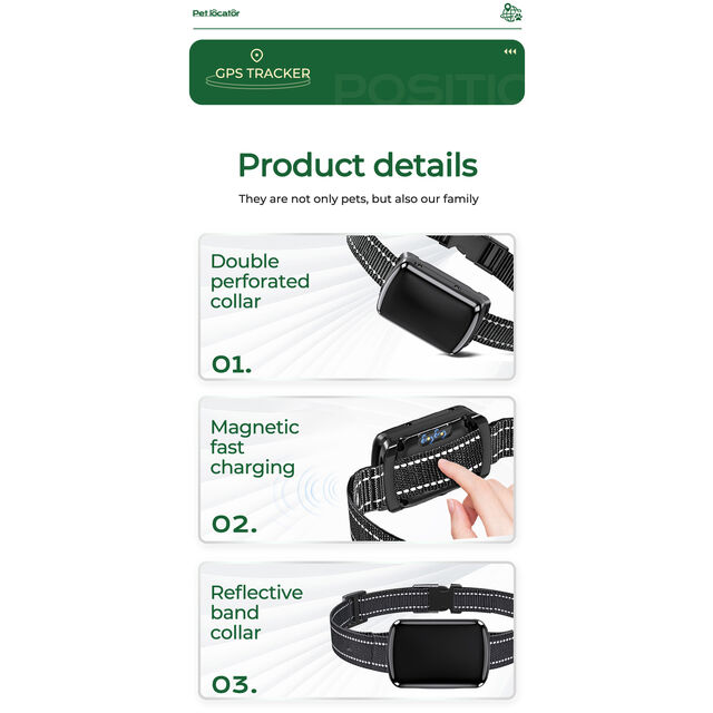 TCM10 Traceur GPS Intelligent pour Animaux de Compagnie