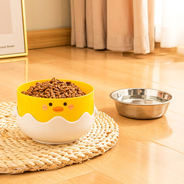 Gamelle Simple pour Animaux de Compagnie Canard Jaune