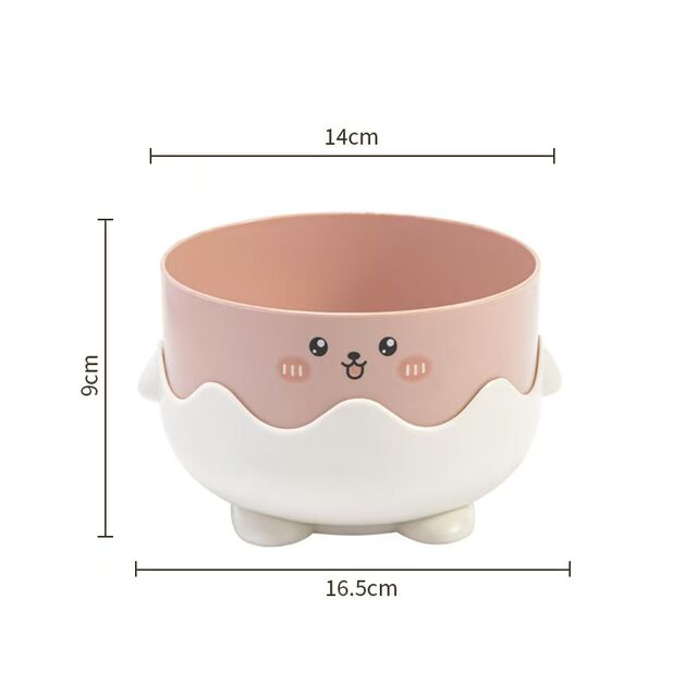Gamelle Simple pour Animaux de Compagnie Canard Jaune