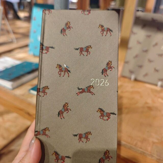 Agenda 2026 Estilo Japonês Rum Forest: Caderno Retrô Nostálgico com Capa de Tecido, Planner Estético Vintage