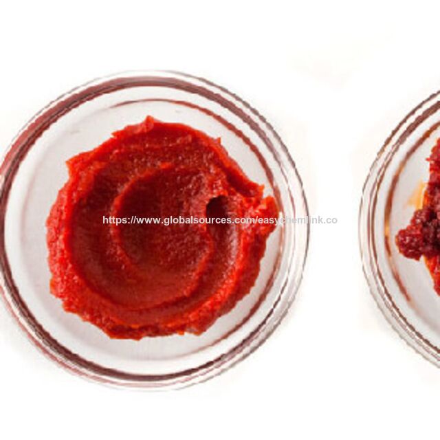 Pasta de Tomate Enlatada de Llenado Directo, Empaquetada con Tomates 100% Frescos Sin Adición de Sal, de Buena Calidad