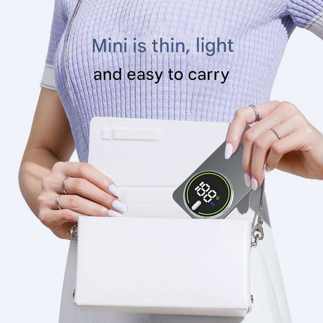 Banque d'alimentation portable magnétique en aluminium à chargement sans fil, LOGO personnalisé KC, 5000mAh 10000mAh, LED orange, chargeur de téléphone