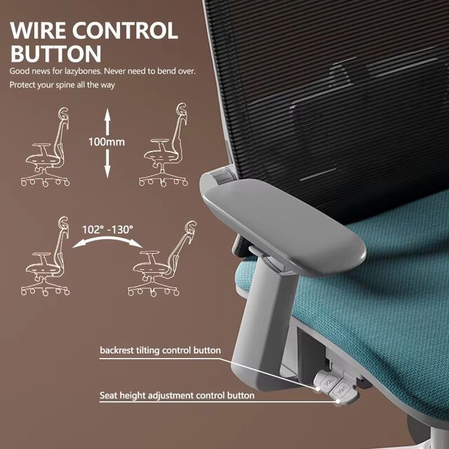 Cadeira Ergonômica de Escritório com Design Contemporâneo e Frete Grátis: 'Silla Oficina' Confortável e Prática para o Seu Espaço de Trabalho