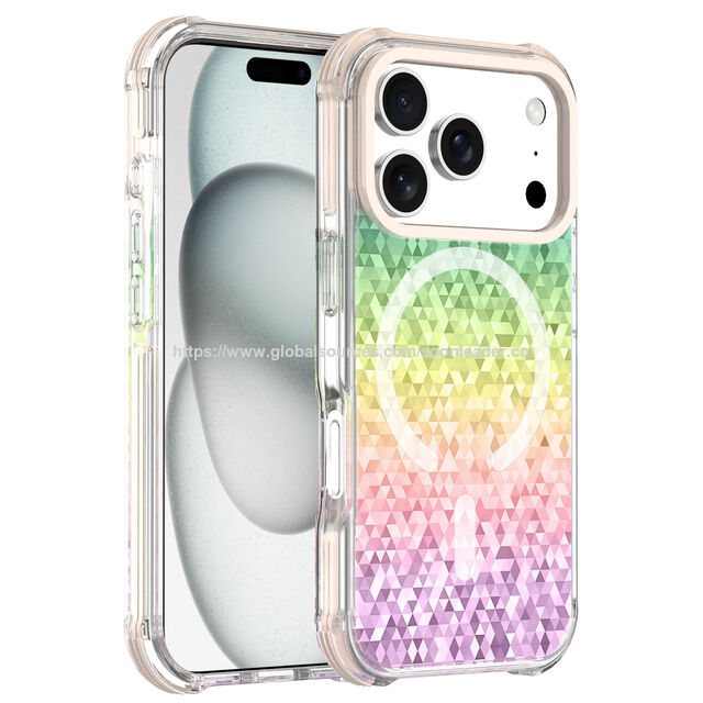 2026 Design Clássico de Fábrica Nova Chegada À Prova de Choque TPU TPE PC Capa de Telefone para iPhone 17 Pro