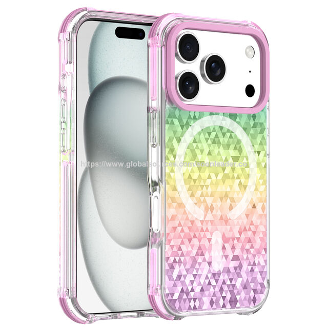 2026 Design Clássico de Fábrica Nova Chegada À Prova de Choque TPU TPE PC Capa de Telefone para iPhone 17 Pro