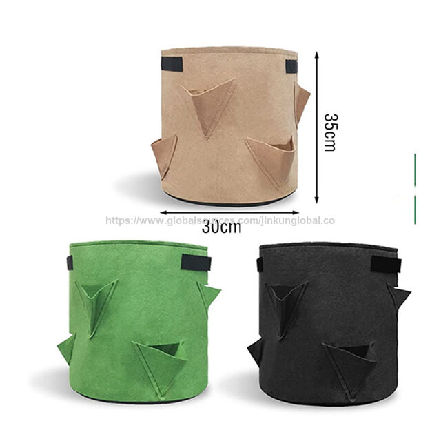 Grow Bags Big Factory Good Price Heavy Duty Container Thickened Nonwoven Fabric Strawberry grow bags
