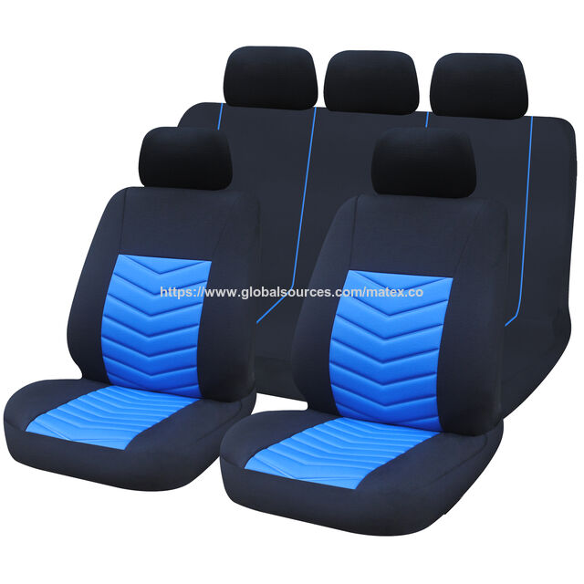 Housse de Siège Auto en Polyester Écologique Certifiée GRS avec Motif Imprimé, Résistante aux Taches et Compatible avec les Airbags Latéraux