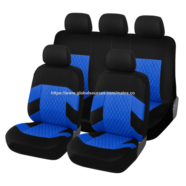 Housse de Siège Auto en Polyester Écologique Certifiée GRS avec Motif Imprimé, Résistante aux Taches et Compatible avec les Airbags Latéraux