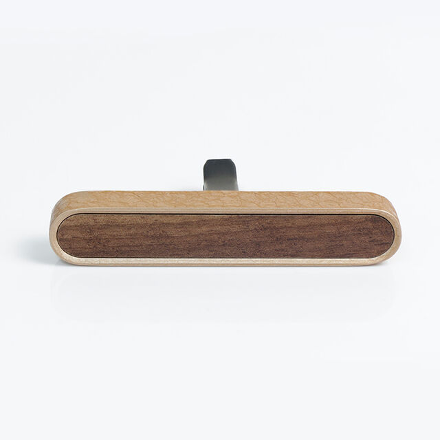 Ambientador de Coche de Madera Natural Recargable con Clip, Servicio OEM, Estilo Europeo, Clip de Aroma de Madera Sostenible para Coche