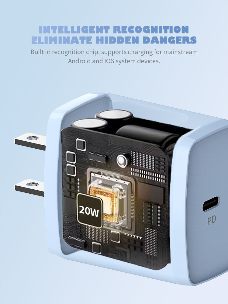 Somostel Sms-q77 20w Pd Fast Wall Charger Compact Size Wide ...