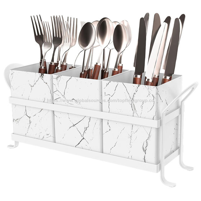 Elegante, vielseitige Picknick-Besteckkiste, moderne Aufbewahrungslösungen für Arbeitsplatten, Küchenutensilien- und Besteckhalter