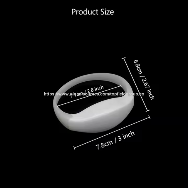 Customizable LED Gift Wristbands Voice Control LED Bracelet Custom LED Silicone Bracelets Concert Colorful Flashing LED Wristbands