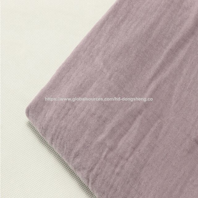Heißer Verkauf 4-lagiges 100% Baumwollgaze-Knittergewebe mit Blasenstruktur für Frühlings- und Sommer-Loungewear, Pyjamas & Kinderdecken