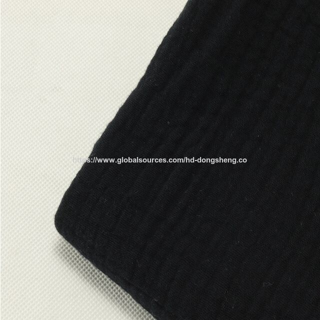 Heißer Verkauf 4-lagiges 100% Baumwollgaze-Knittergewebe mit Blasenstruktur für Frühlings- und Sommer-Loungewear, Pyjamas & Kinderdecken