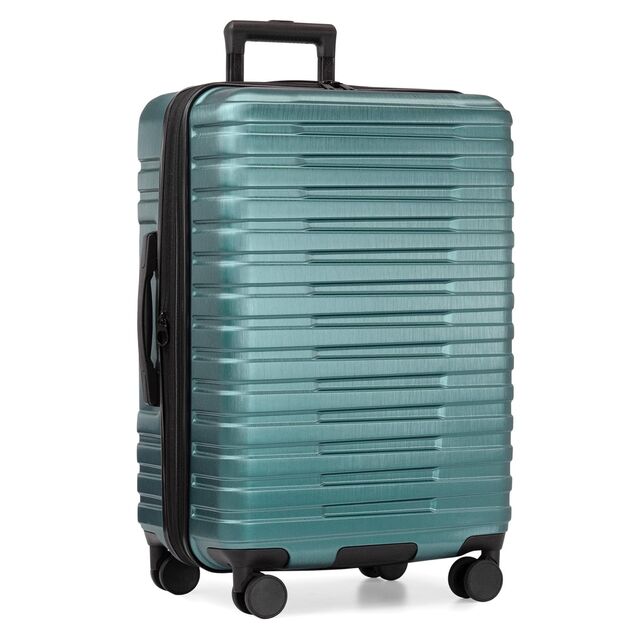 Valise Spinner Rigide Premium avec Poignée en Aluminium, Valise Grande Taille Durable de 30 Pouces avec Roues à 360°, Élégante et Légère