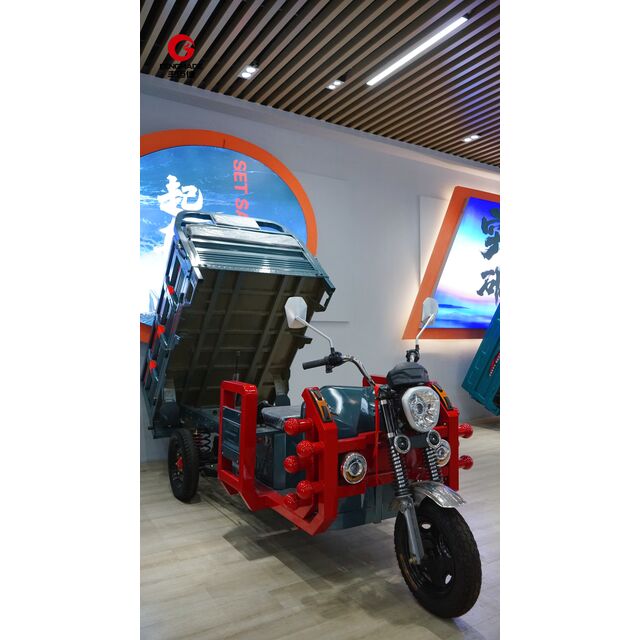 Dreirädriges elektrisches Dreirad-Motorrad für Fracht, erwachsene Passagiere, Lieferwagen und Taxi in China, offene Karosserie
