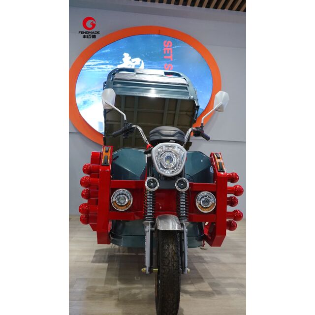 Dreirädriges elektrisches Dreirad-Motorrad für Fracht, erwachsene Passagiere, Lieferwagen und Taxi in China, offene Karosserie