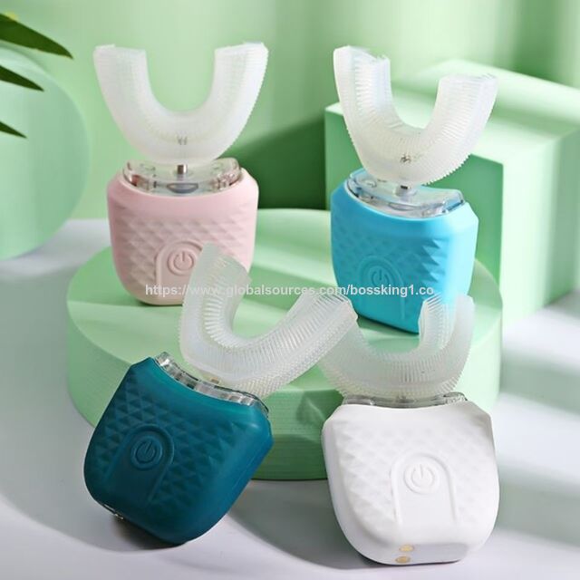 Nuevo Cepillo de Dientes Eléctrico Recargable en Forma de U OEM